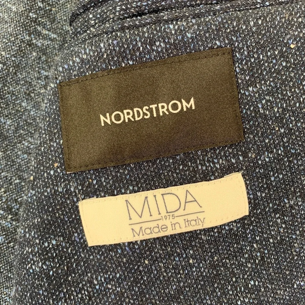 Performance Linen Blazer Sport Coat Men XL Nordstrom Unstructered Mida Italy